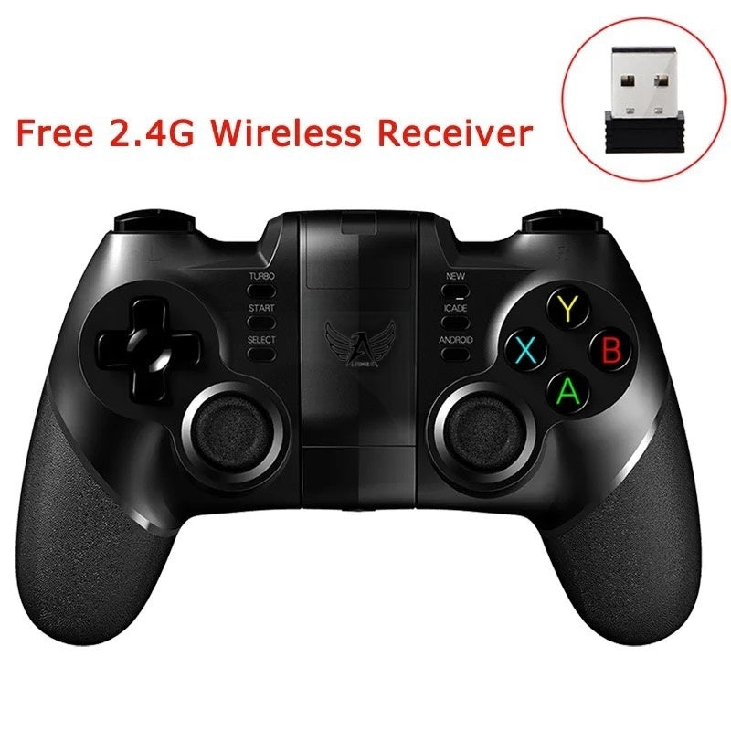 Controle Joystick AL-G7 Bluetooth Universal, Suporte para Celular Bluetooth Gamer Ipega 9076 e Cabo USB